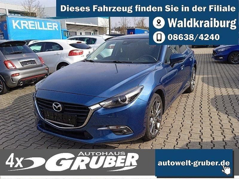 Gebraucht Mazda 3 120 PS (88 kW) 2019 Blau Limousine