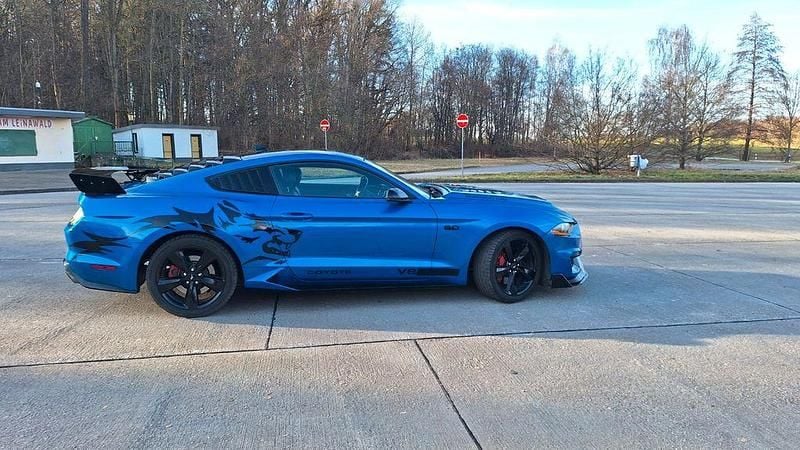 Gebraucht Ford Mustang GT 466 PS (342 kW) 2021 Blau Coupé