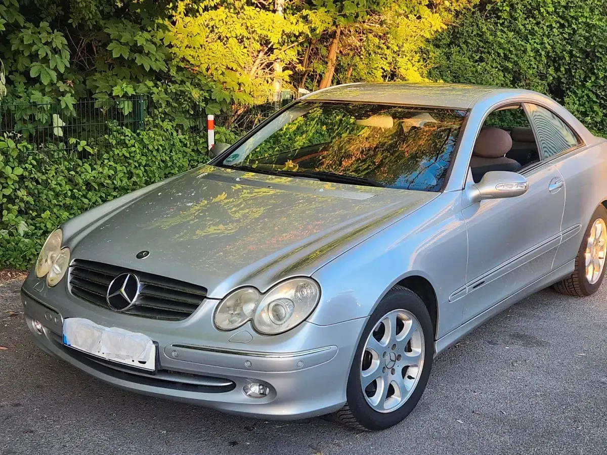 Gebraucht Mercedes 240 170 PS (125 kW) 2002 Silber Coupé