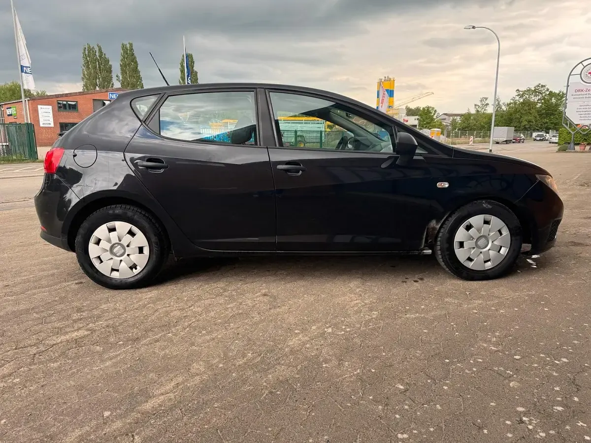 Brugt Seat Ibiza 85 HK (62 kW) 2008 Sort Sedan