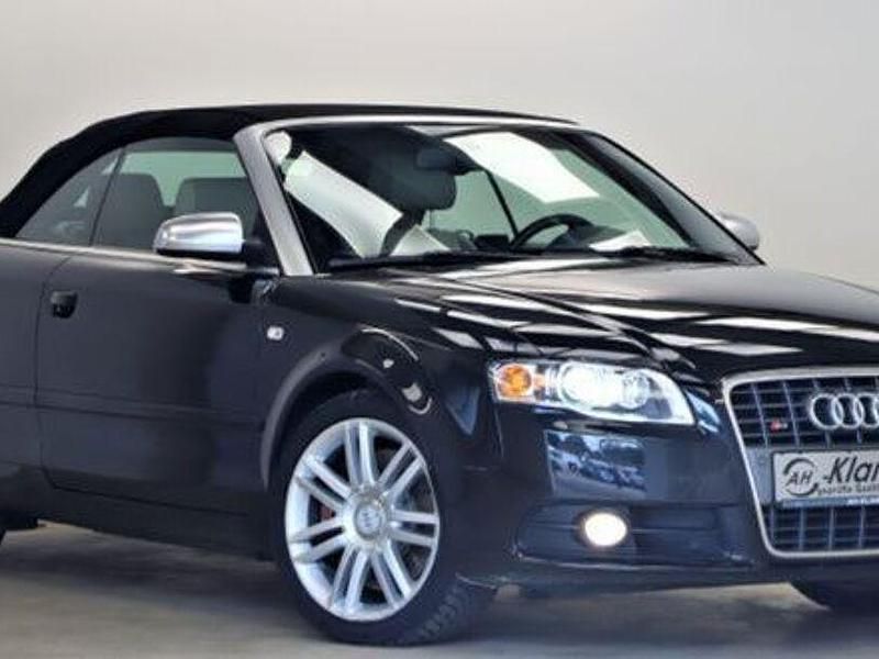 Gebraucht Audi S4 S-Line 253 PS (186 kW) 2007 Schwarz Cabrio
