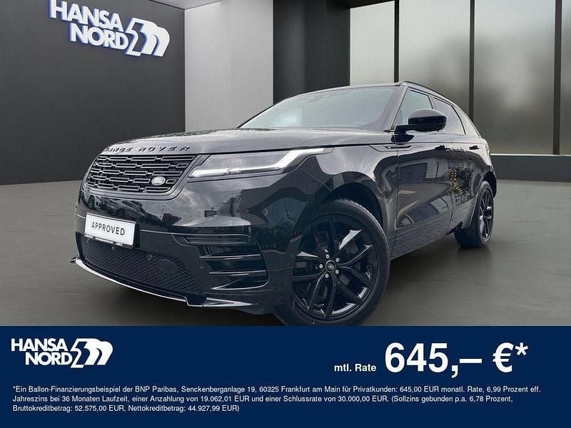 Schwarz Gebraucht 2024 Land Rover Range Rover Velar SE Dynamic SUV | 63.990 € - Bild 1/4