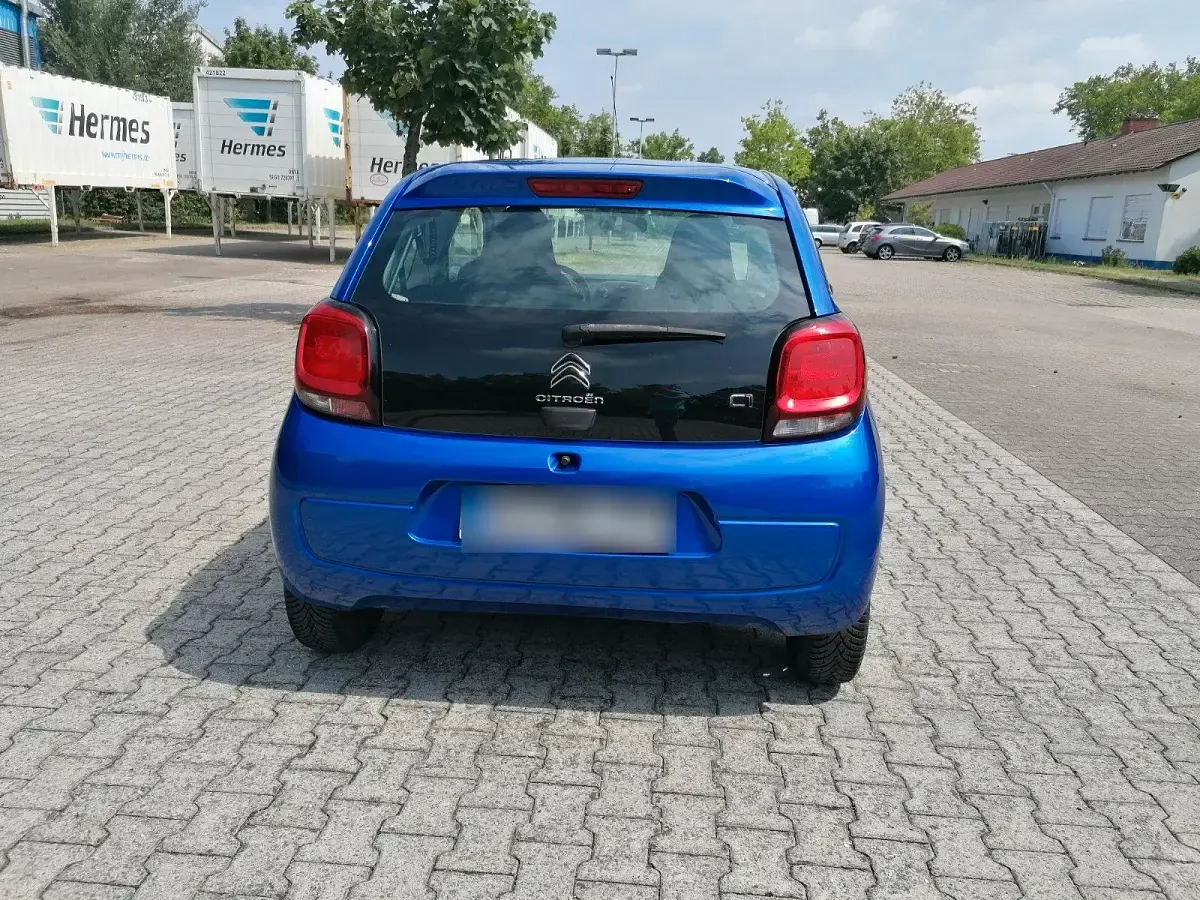 Gebraucht Citroën C1 60 PS (44 kW) 2019 Blau Kleinwagen