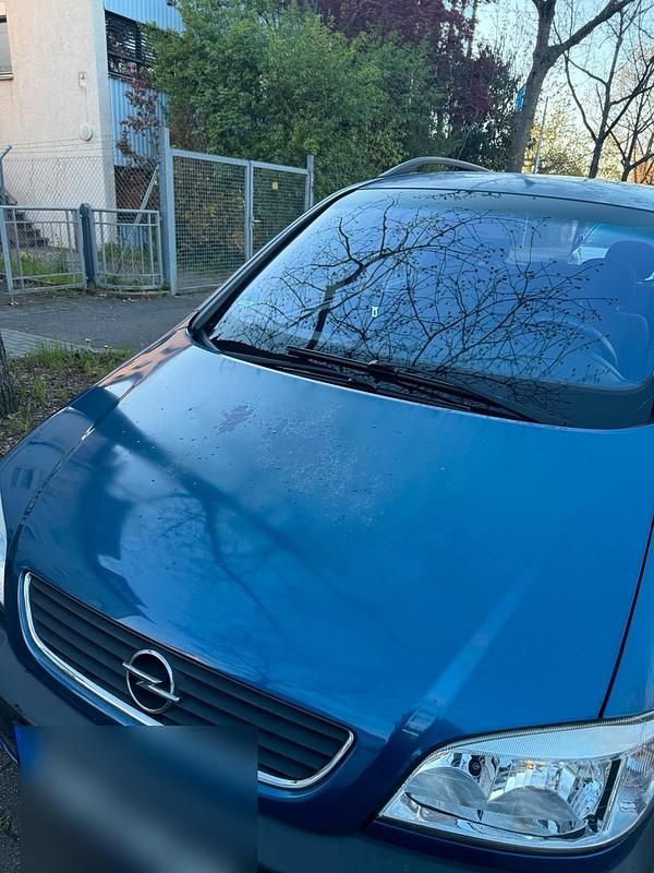 Gebraucht Opel Zafira 125 PS (91 kW) 2002 Blau Van / Kleinbus