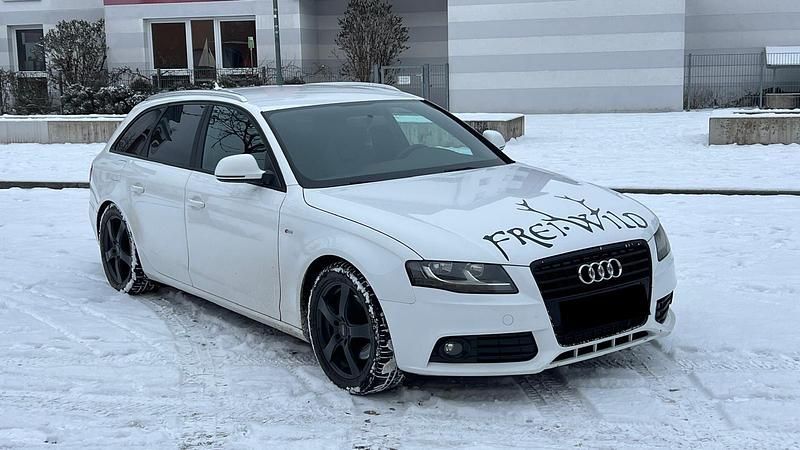 Weiß Gebraucht 2009 Audi A4 S-Line Kombi | 3.900 € (Fairer Preis) - Bild 1/4