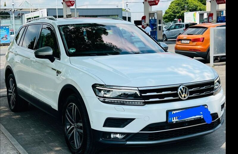 Weiß Gebraucht 2018 VW Tiguan Allspace SUV | 22.900 € (Etwas zu teuer) - Bild 1/4