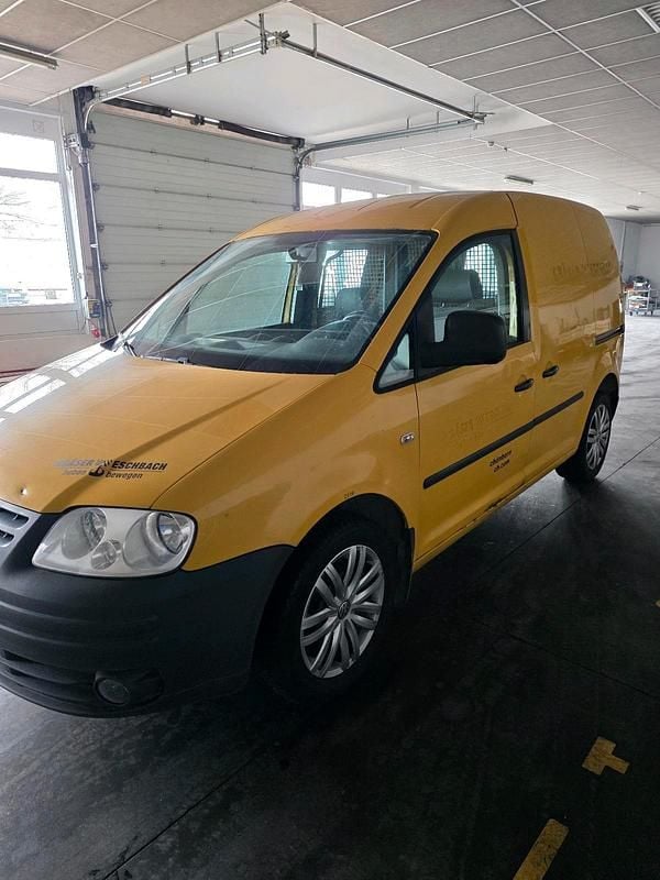 Gebraucht VW Caddy 70 PS (51 kW) 2010 Gelb Van / Kleinbus