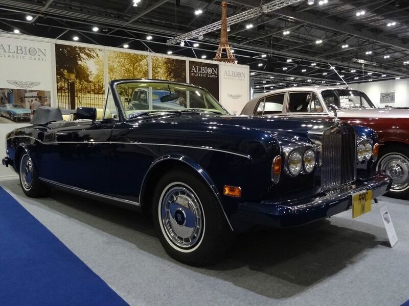 Blau Gebraucht 1986 Rolls Royce Corniche Cabrio | 130.000 € - Bild 1/4