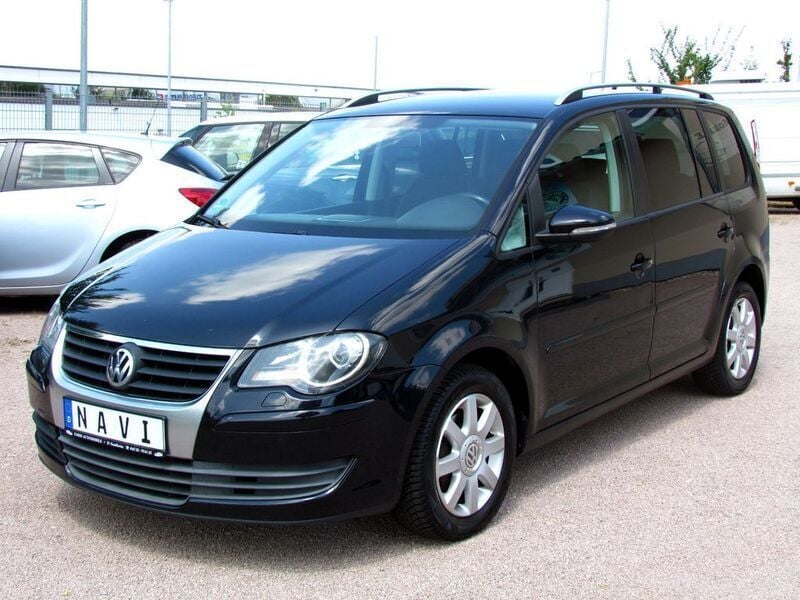 Schwarz Gebraucht 2009 VW Touran Freestyle Van / Kleinbus | 2.499 € (Superpreis) - Bild 1/4