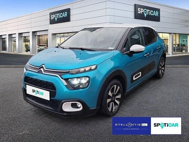 Blau Gebraucht 2023 Citroën C3 PureTech Limousine | 11.990 € (Fairer Preis) - Bild 1/4