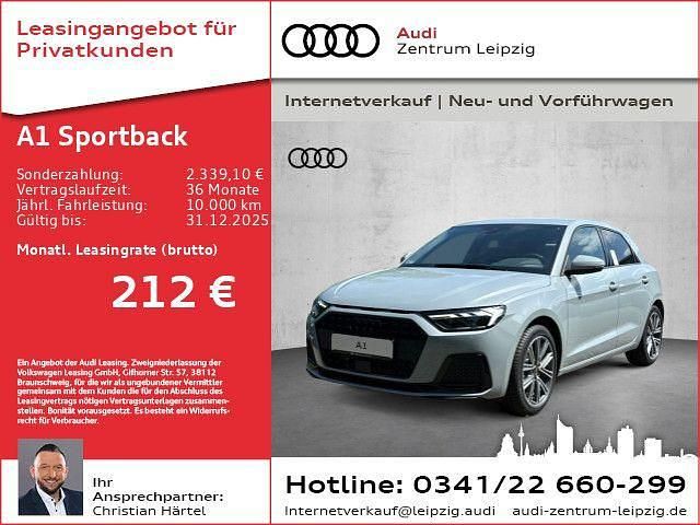 Pfeilgrau perleffekt Gebraucht 2025 Audi A1 Sportback Advanced Plus Kleinwagen | 25.990 € (Fairer Preis) - Bild 1/2