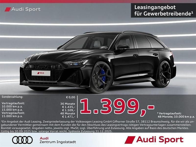 Mythosschwarz Neu 2025 Audi RS6 Performance Kombi | 153.250 € (Superpreis) - Bild 1/3