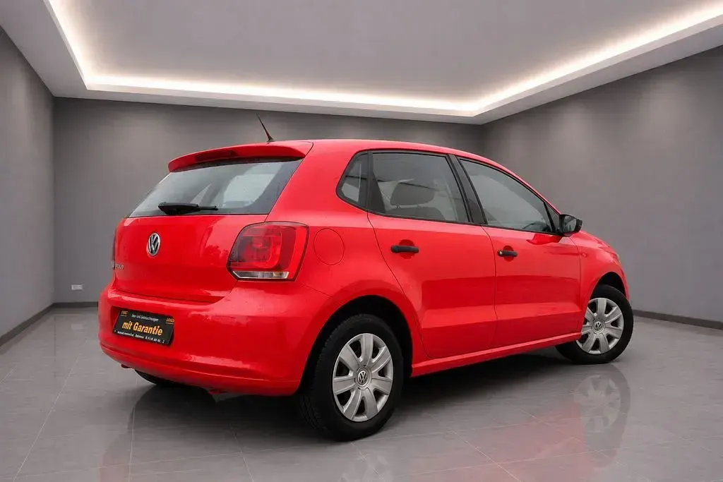 Gebraucht VW Polo 60 PS (44 kW) 2009 Rot Kleinwagen