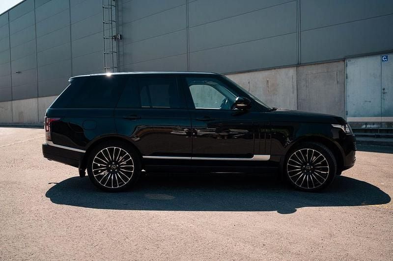 Schwarz Gebraucht 2014 Land Rover Range Rover SVAutobiography SUV | 35.000 € - Bild 1/4