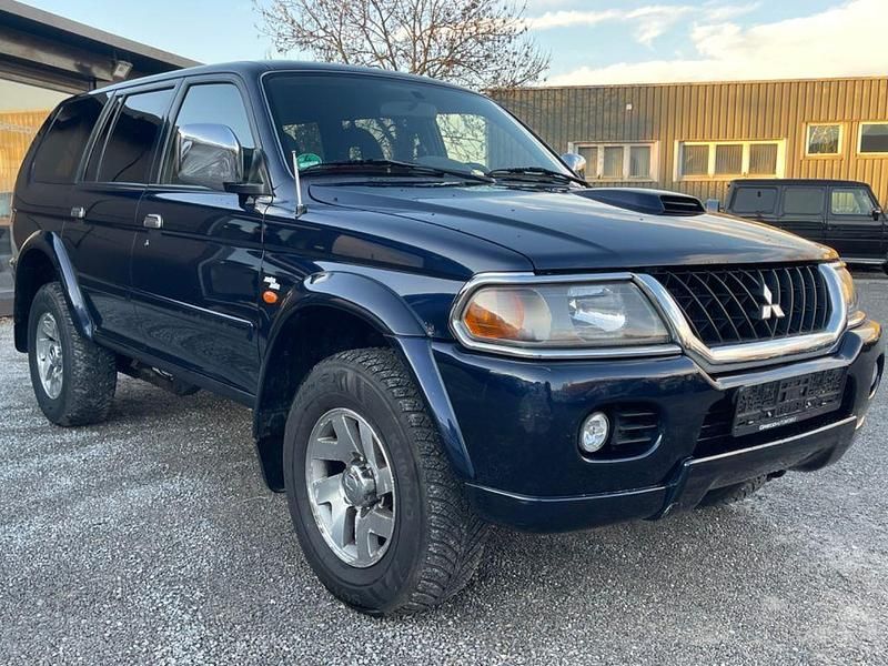 Gebraucht Mitsubishi Pajero Sport 116 PS (85 kW) 2004 Blau SUV