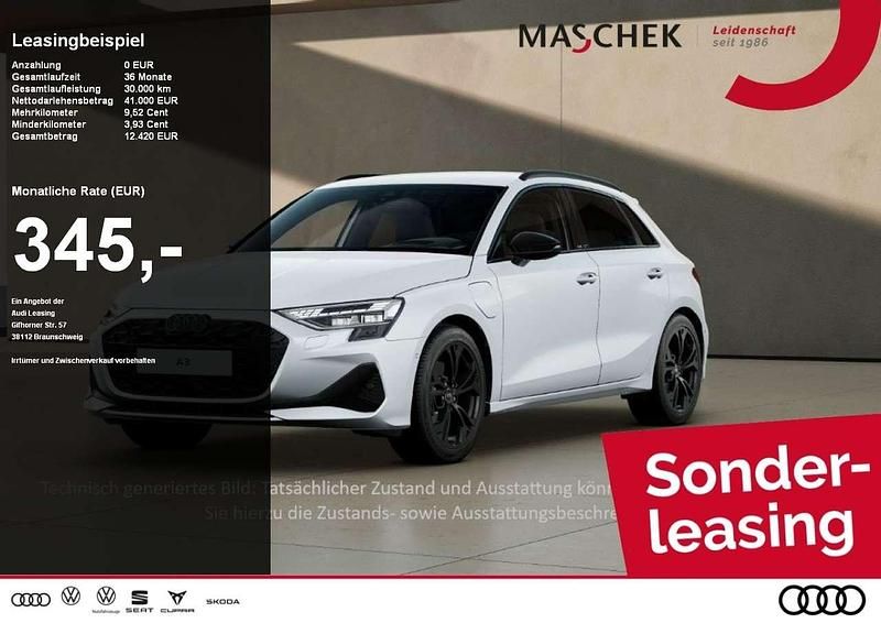 Gebraucht Audi A3 204 PS (150 kW) 2025 Gletscherweiss metallic Limousine