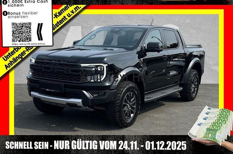 Schwarz Neu 2025 Ford Ranger Raptor Abholung | 63.333 € (Guter Preis) - Bild 1/4
