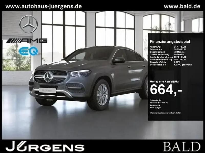 Grau metalliclack selenitgrau Gebraucht 2022 Mercedes GLE400 Coupé | 69.580 € (Superpreis) - Bild 1/4