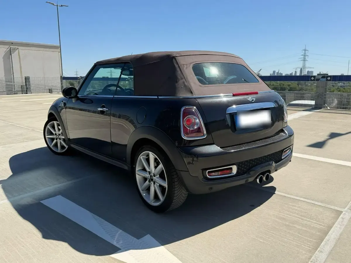 Gebraucht Mini Cooper S Cabriolet 184 PS (135 kW) 2013 Braun Cabrio