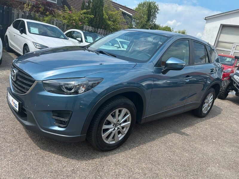 Blau Gebraucht 2015 Mazda CX-5 Exclusive-Line SUV | 10.950 € (Fairer Preis) - Bild 1/4