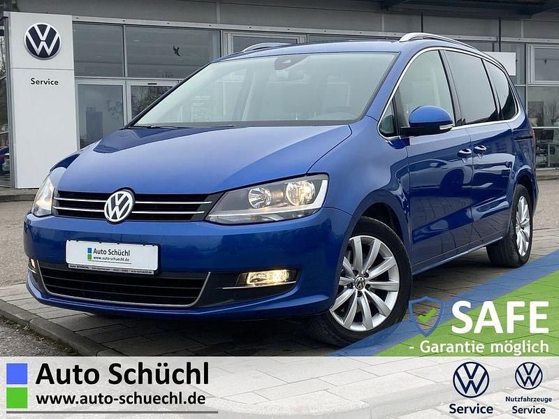 Gebraucht VW Sharan Highline 150 PS (110 kW) 2019 Blau Van / Kleinbus