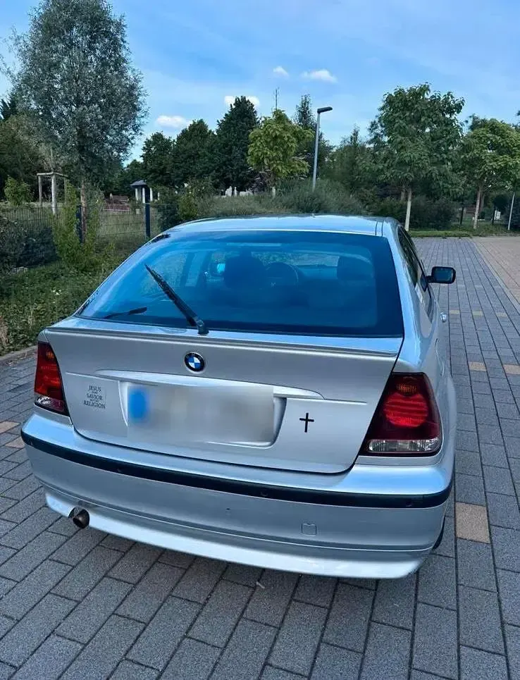 Gebraucht BMW 316 Compact 116 PS (85 kW) 2004 Silber Kleinwagen