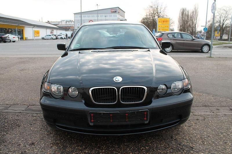 Gebraucht BMW 316 Compact 116 PS (85 kW) 2003 Schwarz Kleinwagen