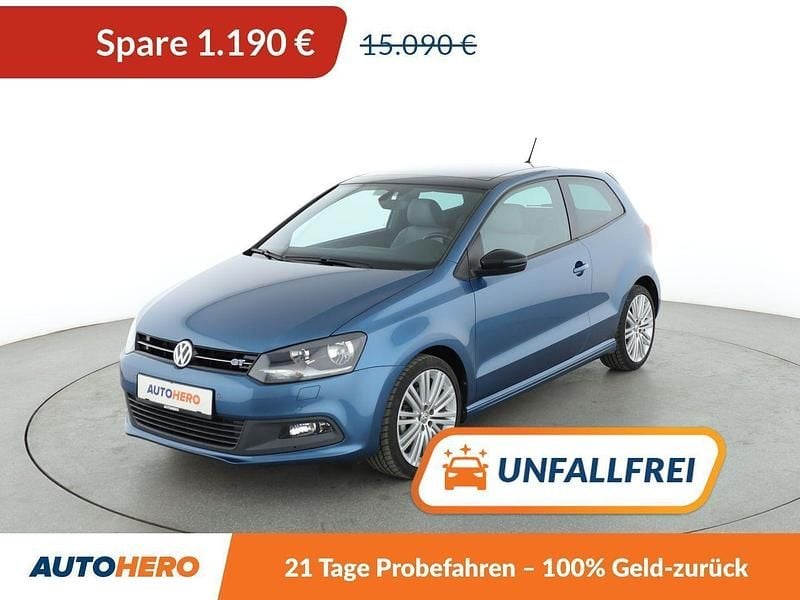 Blau Gebraucht 2016 VW Polo BlueGT Limousine | 13.900 € (Fairer Preis) - Bild 1/3