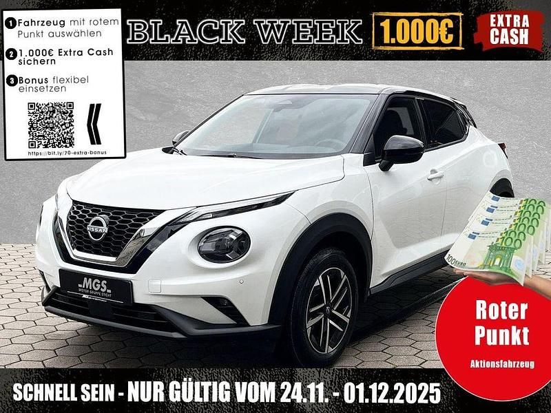 White / black Neu 2025 Nissan Juke N-Connecta SUV | 23.090 € (Fairer Preis) - Bild 1/4