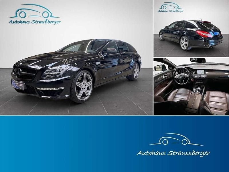 Obsidianschwarz metalliclack Gebraucht 2013 Mercedes CLS63 AMG AMG Kombi | 30.390 € (Fairer Preis) - Bild 1/4
