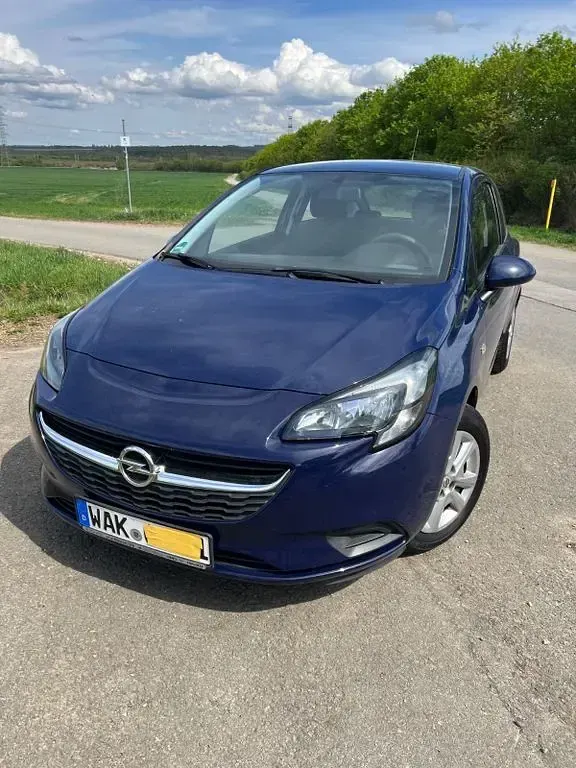 Używany Opel Corsa Edition 90 KM (66 kW) 2015 Niebieski Hatchback
