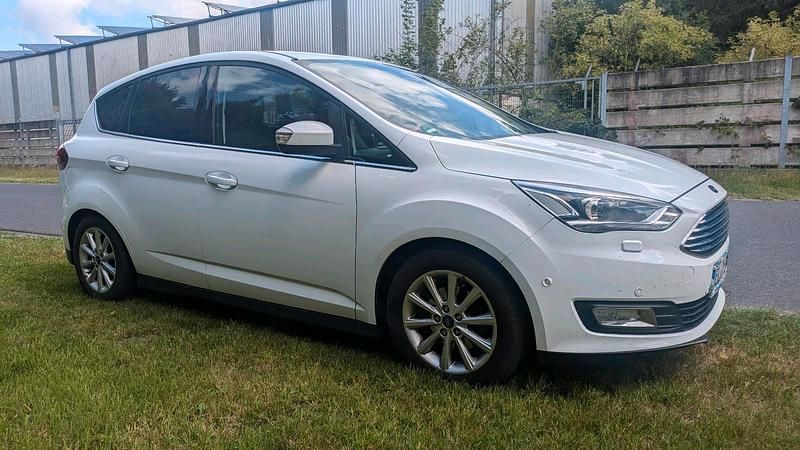 Weiß Gebraucht 2015 Ford C-MAX Van / Kleinbus | 4.900 € (Superpreis) - Bild 1/4