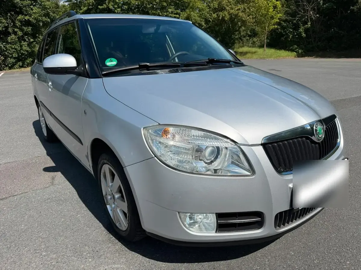 Gebraucht Skoda Fabia Style 105 PS (77 kW) 2009 Silber Kombi