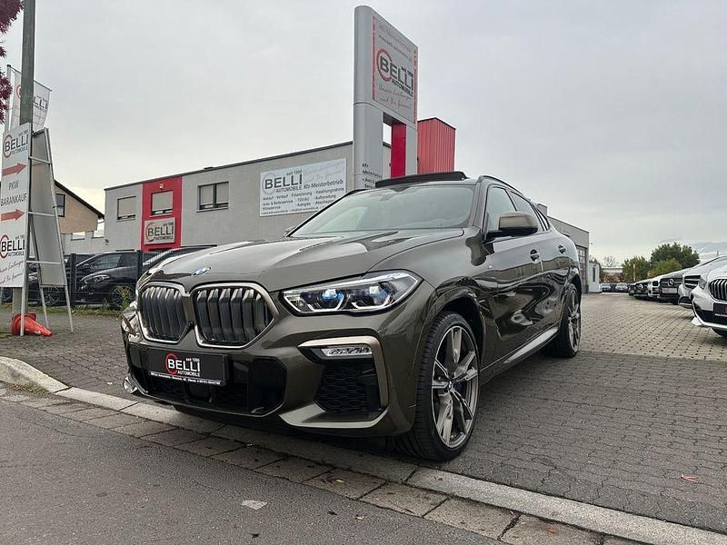 Grau Gebraucht 2019 BMW X6 M50 Shadowline SUV | 60.950 € - Bild 1/4