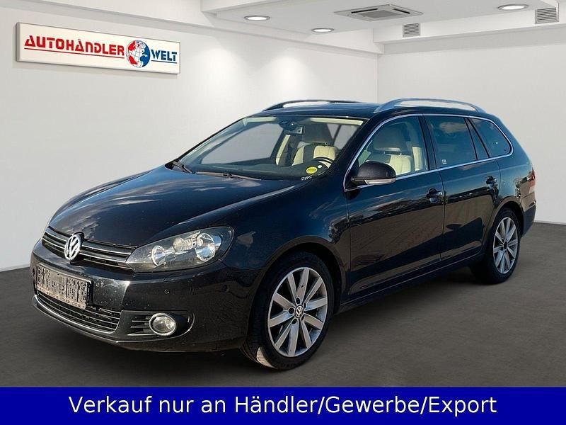 Schwarz Gebraucht 2009 VW Golf VI Highline Kombi | 3.399 € (Superpreis) - Bild 1/3