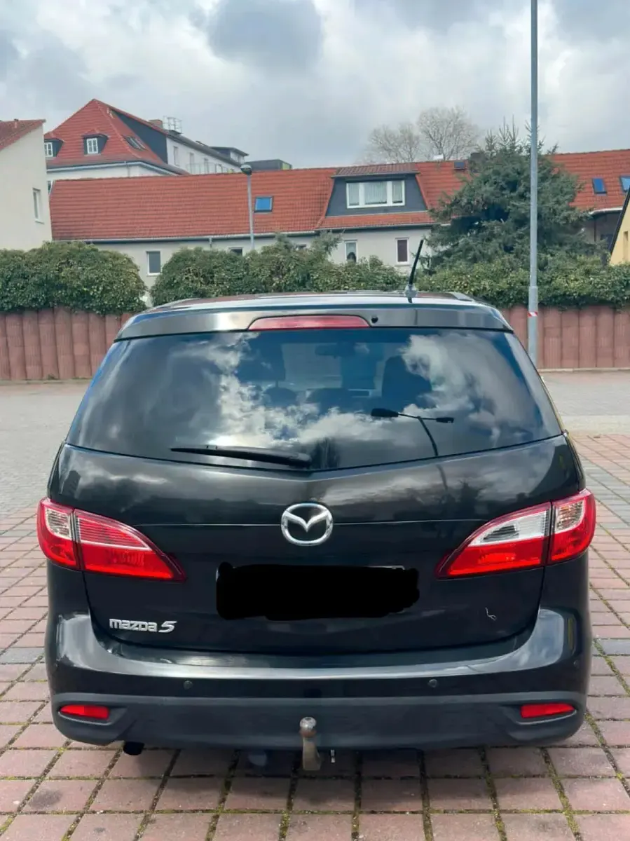 Gebraucht Mazda 5 116 PS (85 kW) 2011 Schwarz Van / Kleinbus