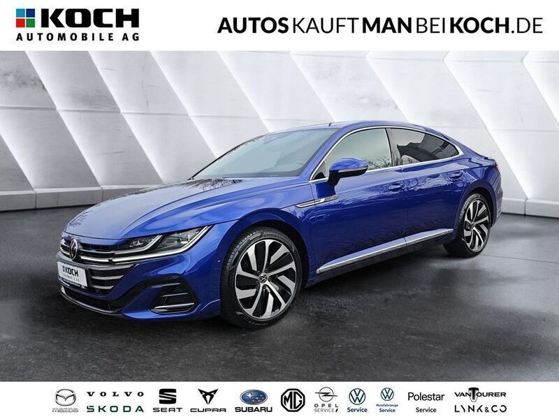 Blau Gebraucht 2022 VW Arteon R-line Limousine | 28.890 € (Fairer Preis) - Bild 1/4
