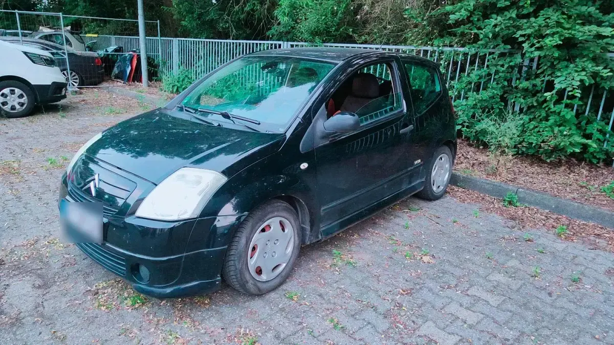 Gebraucht Citroën C2 75 PS (55 kW) 2007 Schwarz Kleinwagen