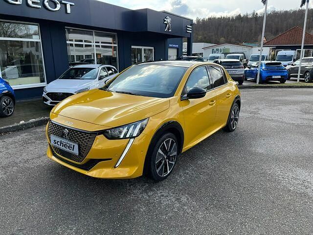 Gebraucht Peugeot e-208 GT 100 kW (136 PS) 2021 Gelb Kleinwagen