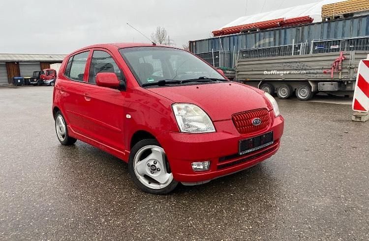 Gebraucht Kia Picanto 65 PS (47 kW) 2005 Rot Kleinwagen