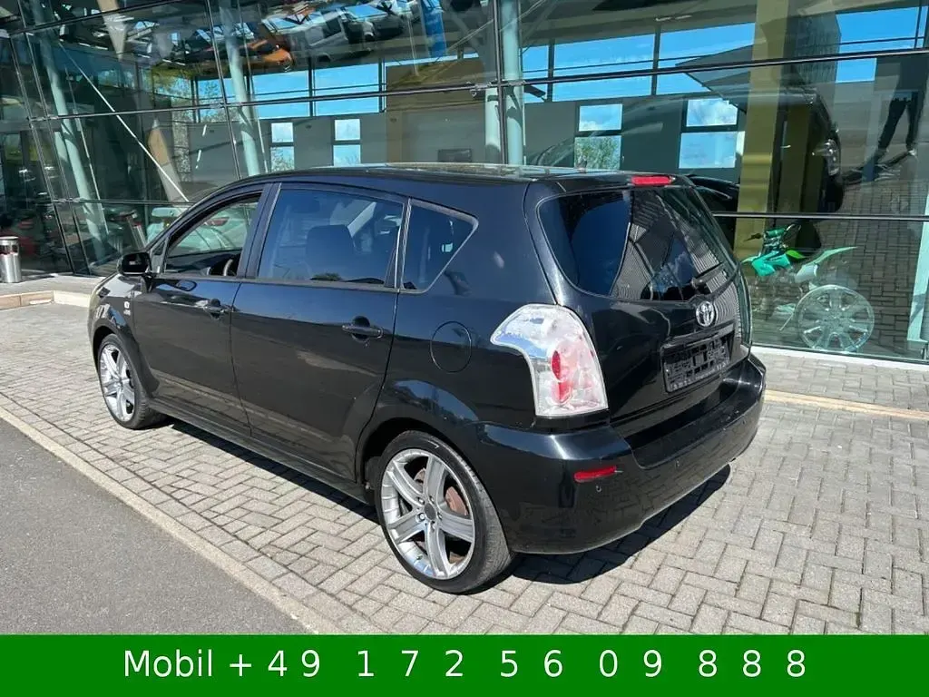 Gebraucht Toyota Corolla Verso Executive 177 PS (130 kW) 2006 Schwarz Van / Kleinbus
