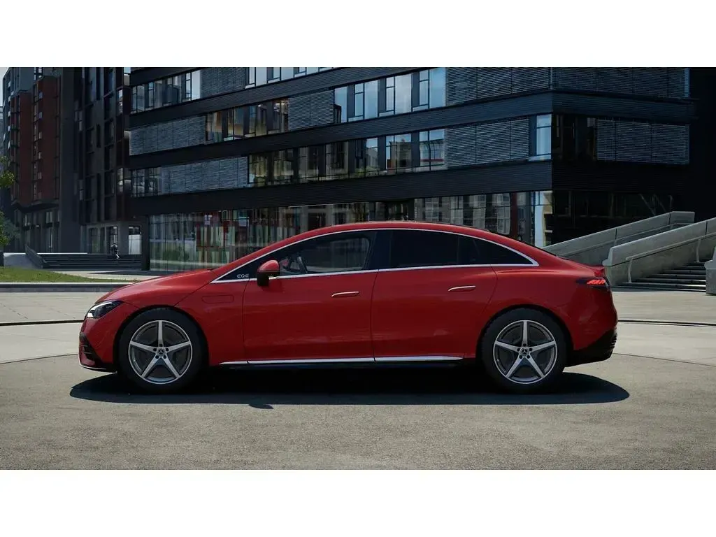 Gebraucht Mercedes EQE350 AMG 214 kW (292 PS) 2023 Rot Limousine