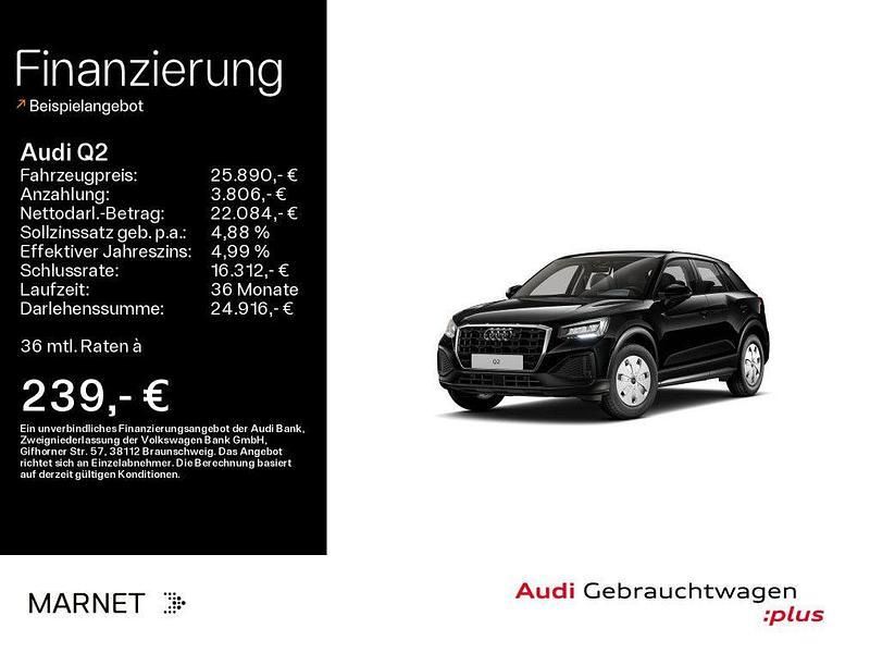 Schwarz Gebraucht 2024 Audi Q2 SUV | 25.890 € (Superpreis) - Bild 1/4