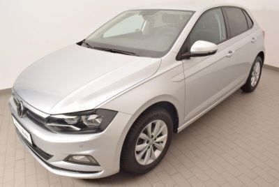 Silber metallic Gebraucht 2018 VW Polo Highline Limousine | 14.987 € (Fairer Preis) - Bild 1/4