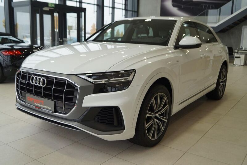 Weiß Gebraucht 2019 Audi Q8 S-Line SUV | 47.890 € (Etwas zu teuer) - Bild 1/4