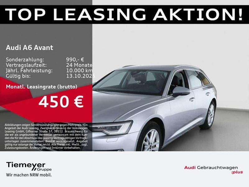 Silber Gebraucht 2023 Audi A6 Advanced Kombi | 43.790 € (Guter Preis) - Bild 1/4