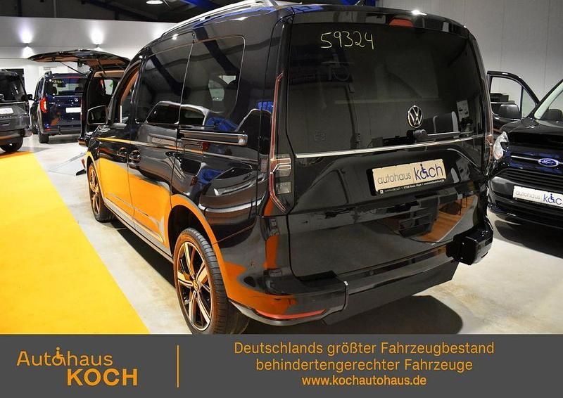 Gebraucht VW Caddy Style 114 PS (83 kW) 2022 Schwarz Van / Kleinbus