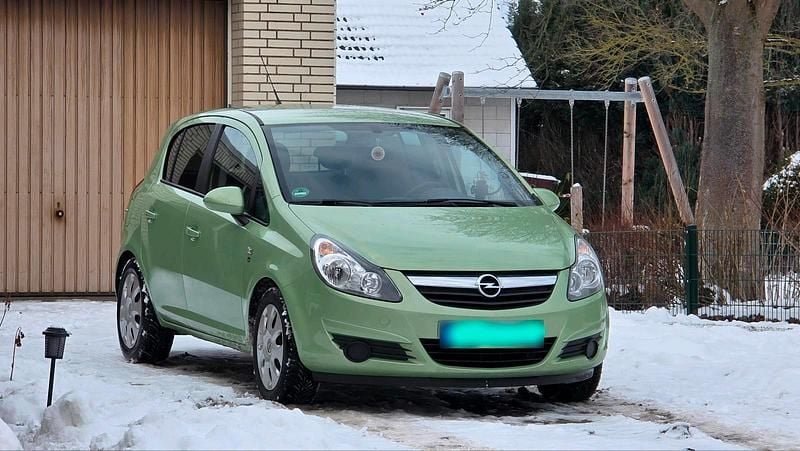Gebraucht Opel Corsa 101 PS (74 kW) 2010 Grün Kleinwagen