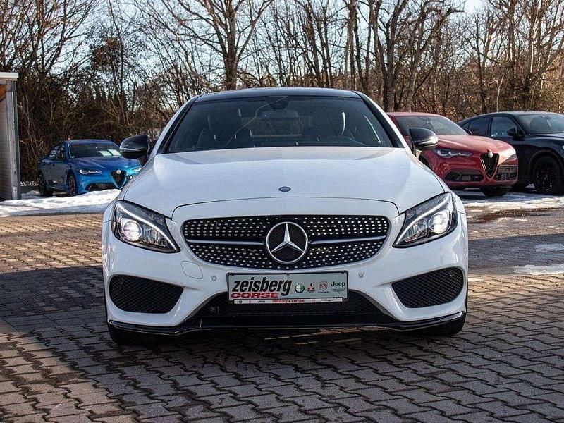 Gebraucht Mercedes C300 AMG line 245 PS (180 kW) 2017 Weiß Coupé