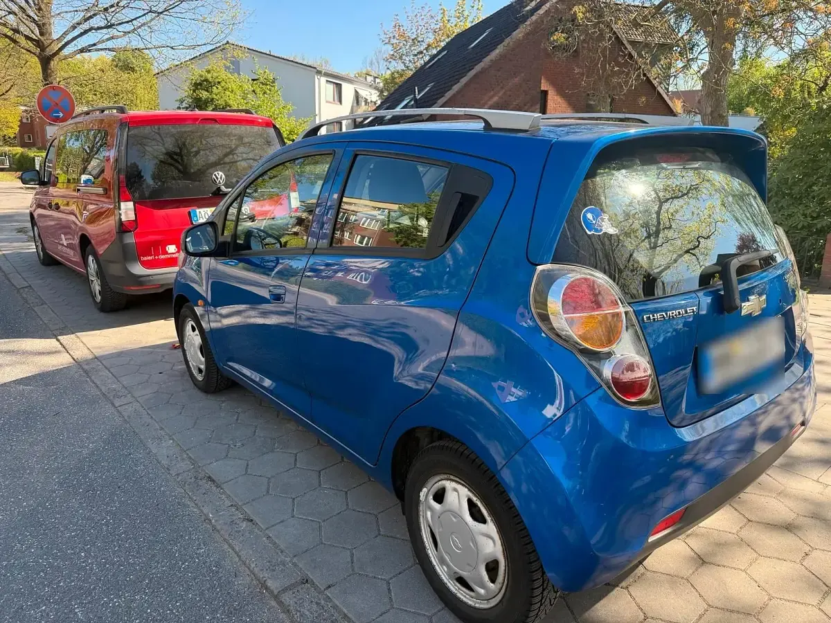 Usata Chevrolet Spark 2010 Blu Utilitaria